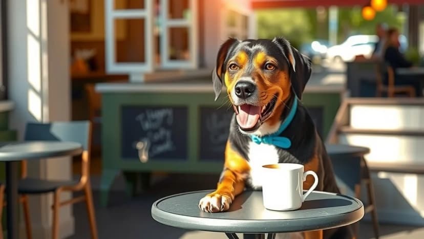 Får man ha hund på Espresso House