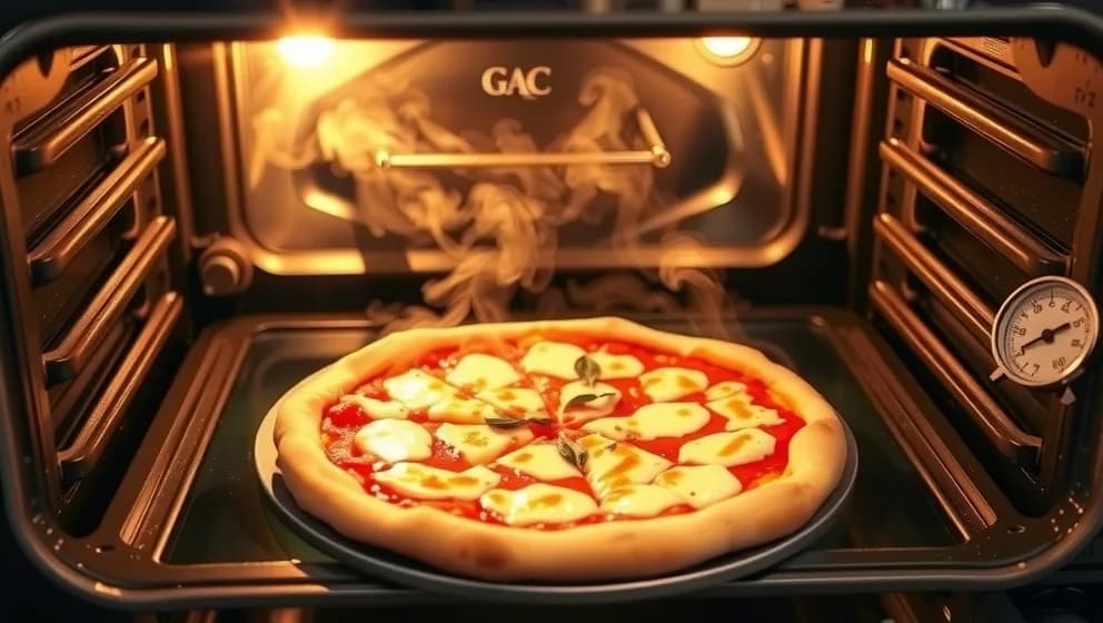 Hur länge ska pizza vara i ugnen