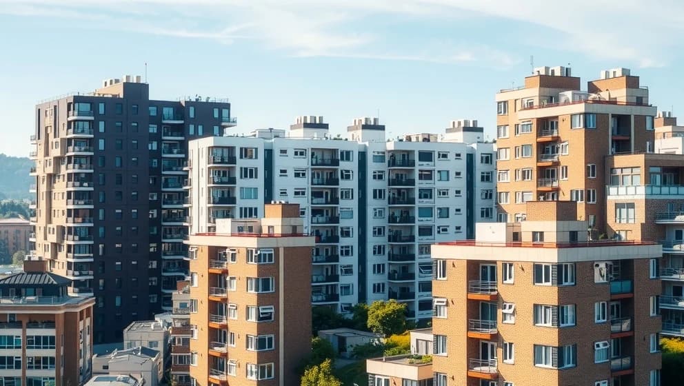 Hur många bor i lägenhet i Sverige