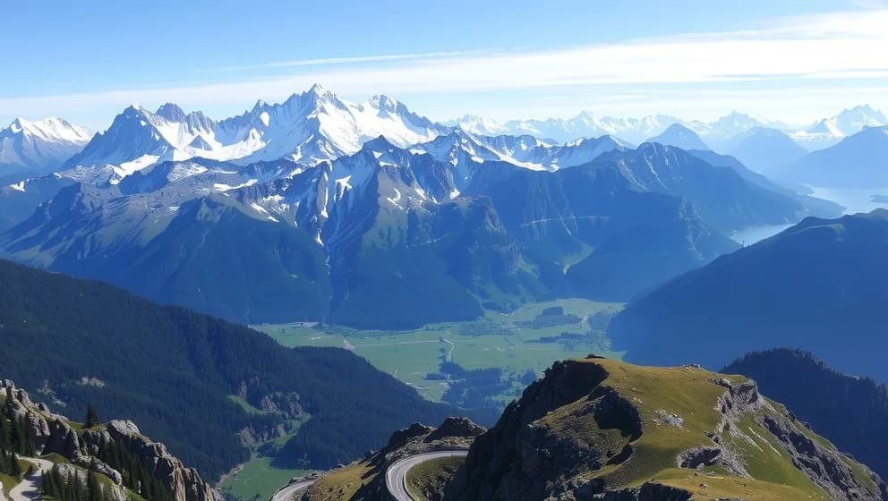 Vilka länder går Alperna genom